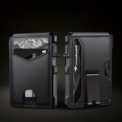 The Luxium™ Ultra Slim Pop Up Wallet