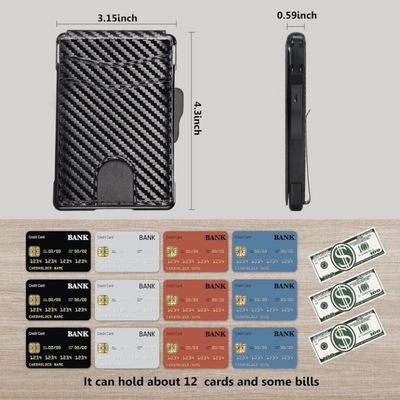 The Luxium™ Ultra Slim Pop Up Wallet